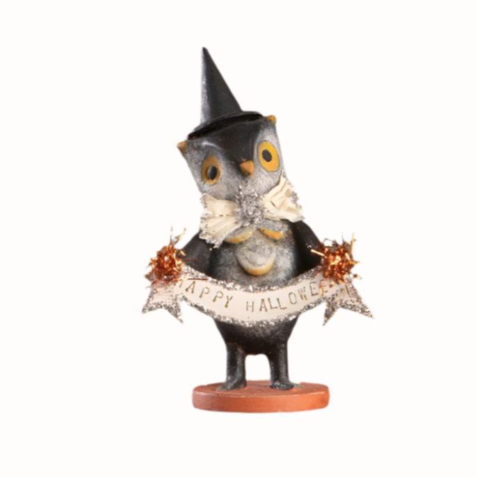 Happy Halloween Owl by Bethany Lowe Designs
