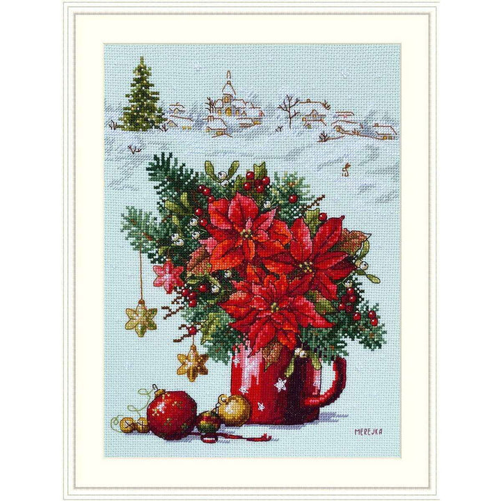 Happy Holiday K-194 Counted Cross-Stitch Kit