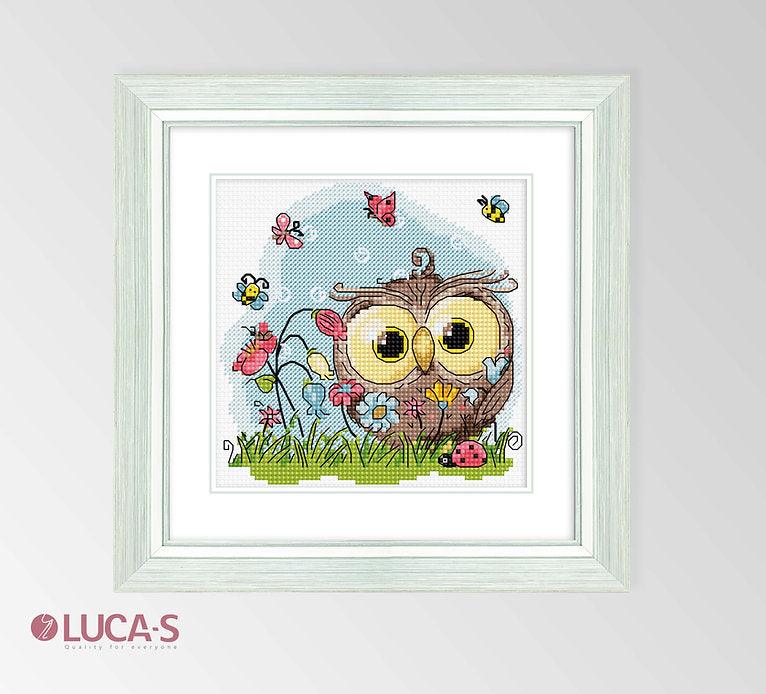 Happy Owl B1401L Counted Cross-Stitch Kit