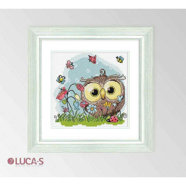 Happy Owl B1401L Counted Cross-Stitch Kit
