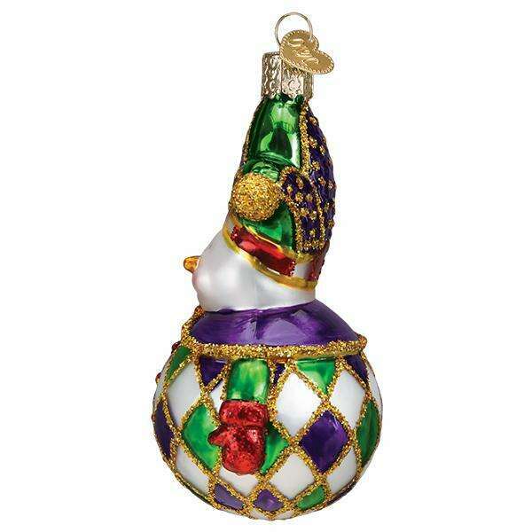 Harlequin Snowman