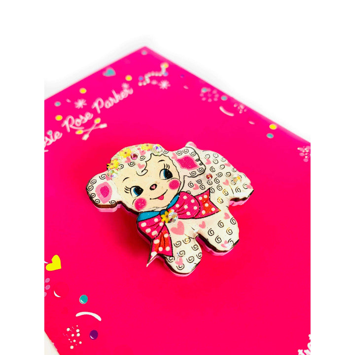 Harry the Little Lamb Brooch