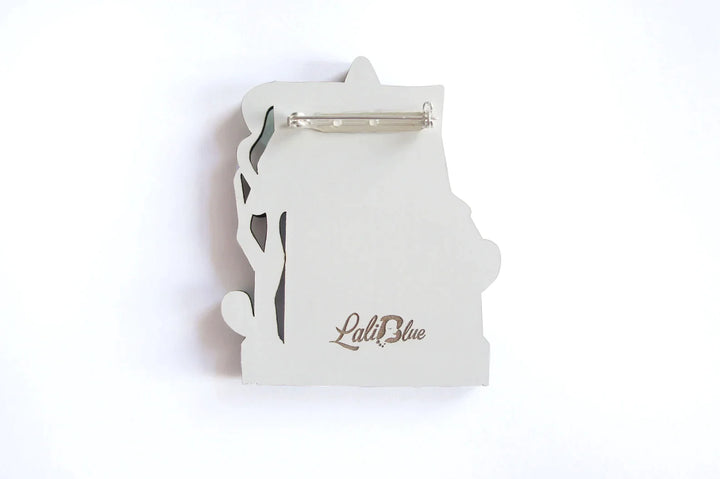 Haunted House Halloween Brooch by Laliblue - Quirks!