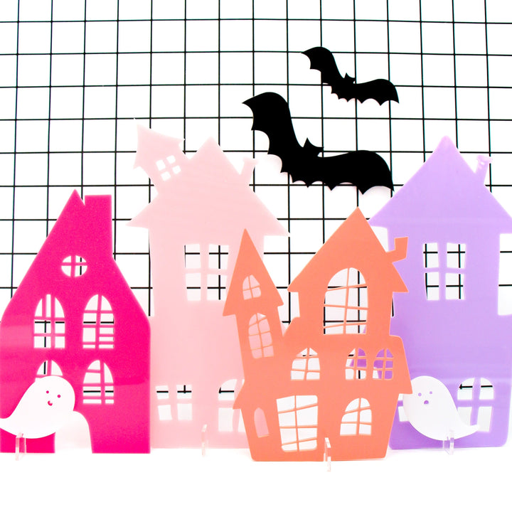 Acrylic Haunted House Set