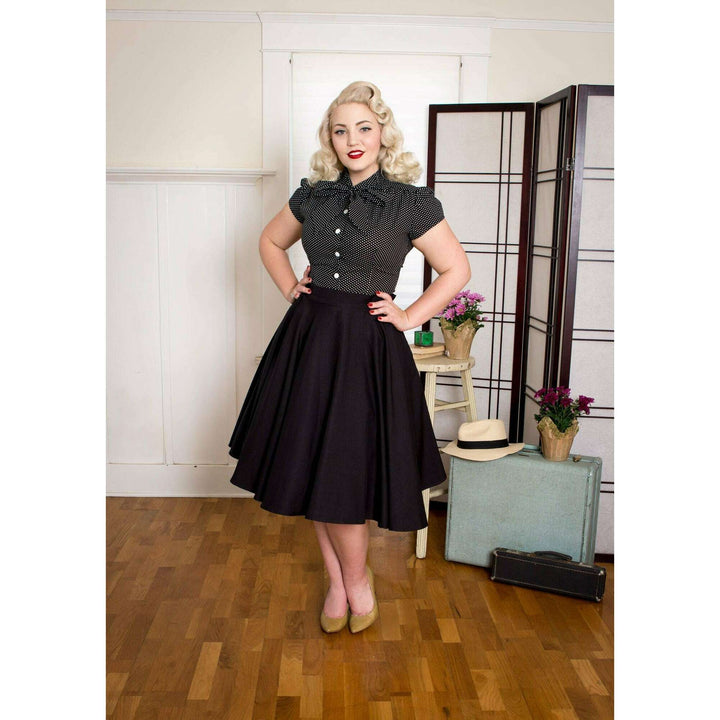 Haute Circle Skirt - Go Getter Black