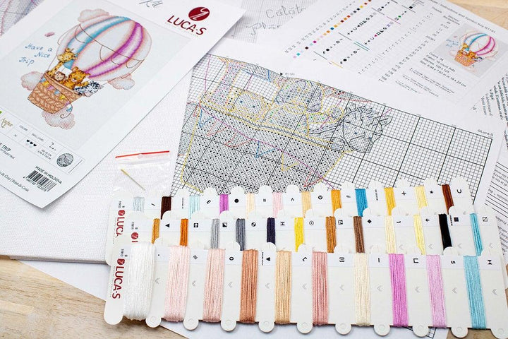 Have a nice trip B1191L Counted Cross-Stitch Kit