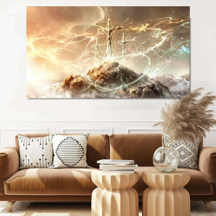 He Is Risen Faith Wall Art