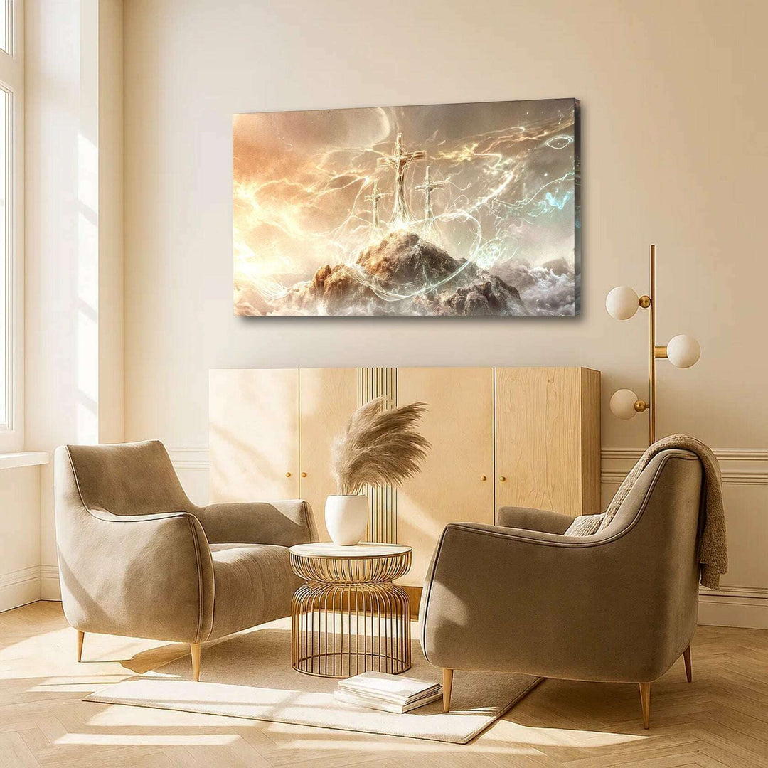 He Is Risen Faith Wall Art