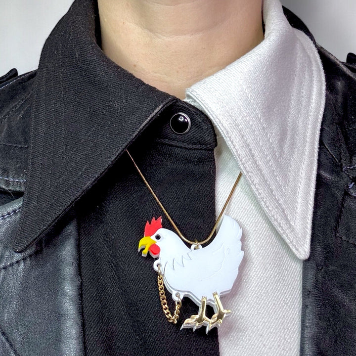 Headless Chicken Necklace