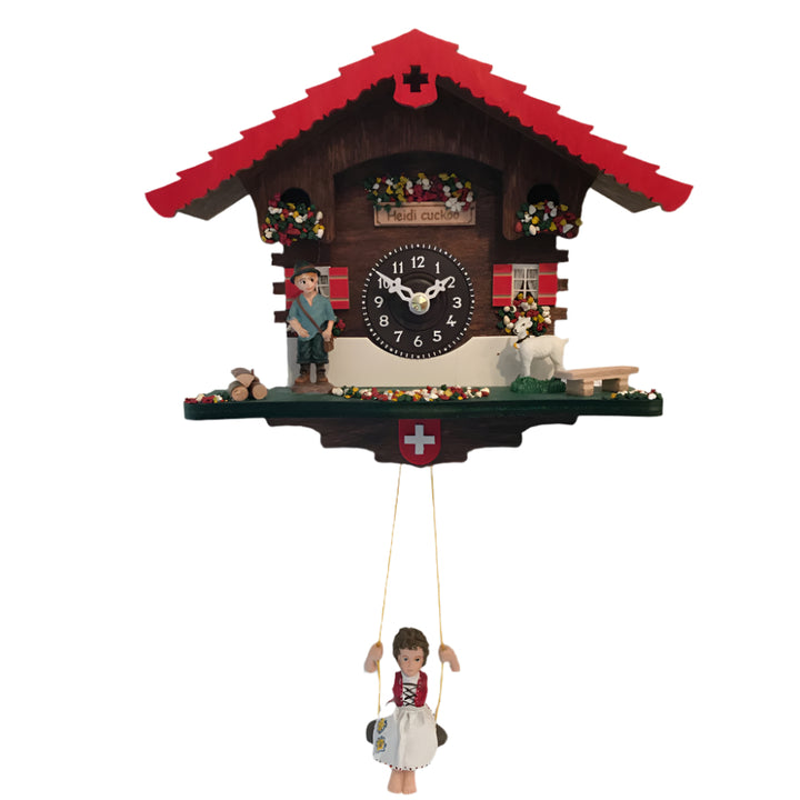 Heidi On the Swing Cuckoo Clock