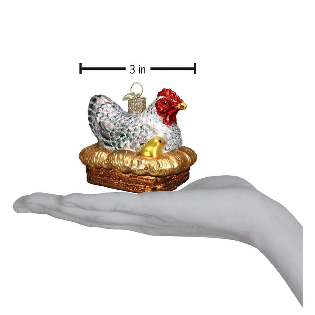 Hen On Nest Ornament