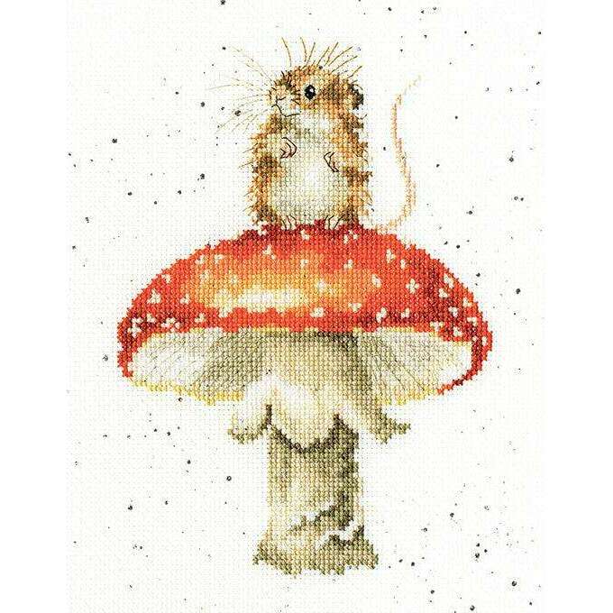 He's A Fun-gi XHD74 Counted Cross Stitch Kit