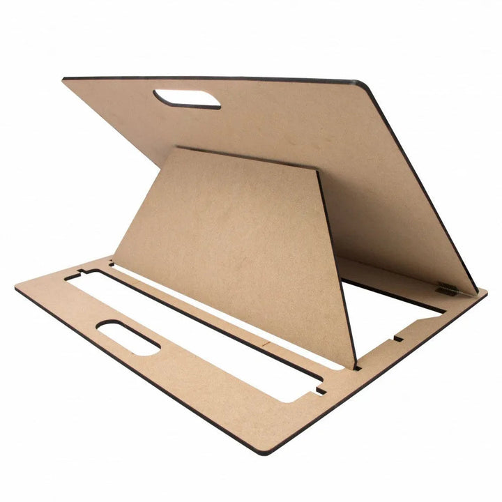 Rosa Studio B3 Adjustable Desk Tablet Easel with handle. 21.65*0.98*18.9 inches. MDF.