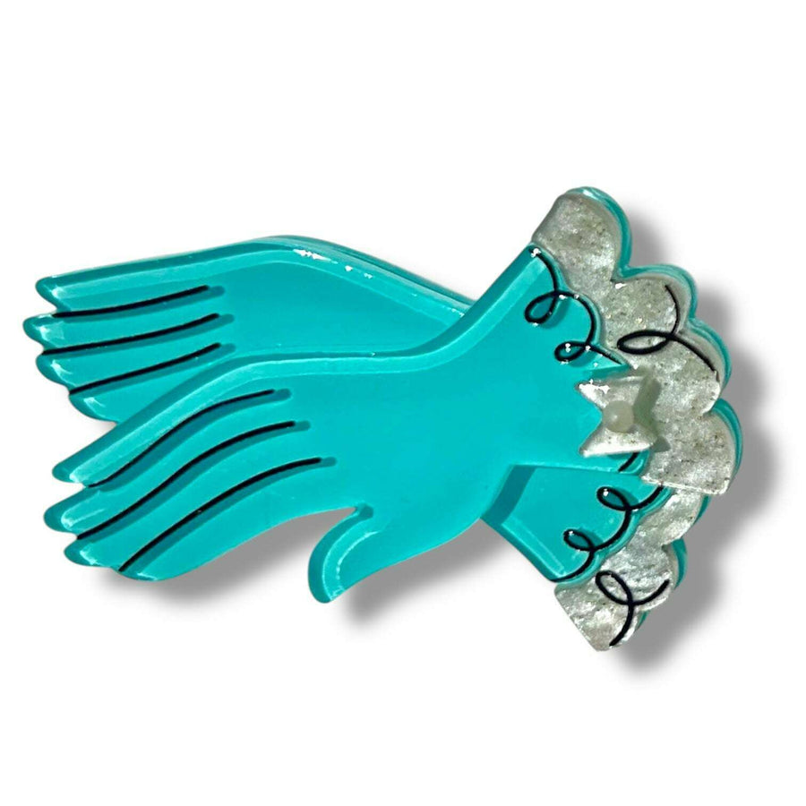 High Society Hands Mini Brooch by Asia Ellington x Lipstick & Chrome – view 2
