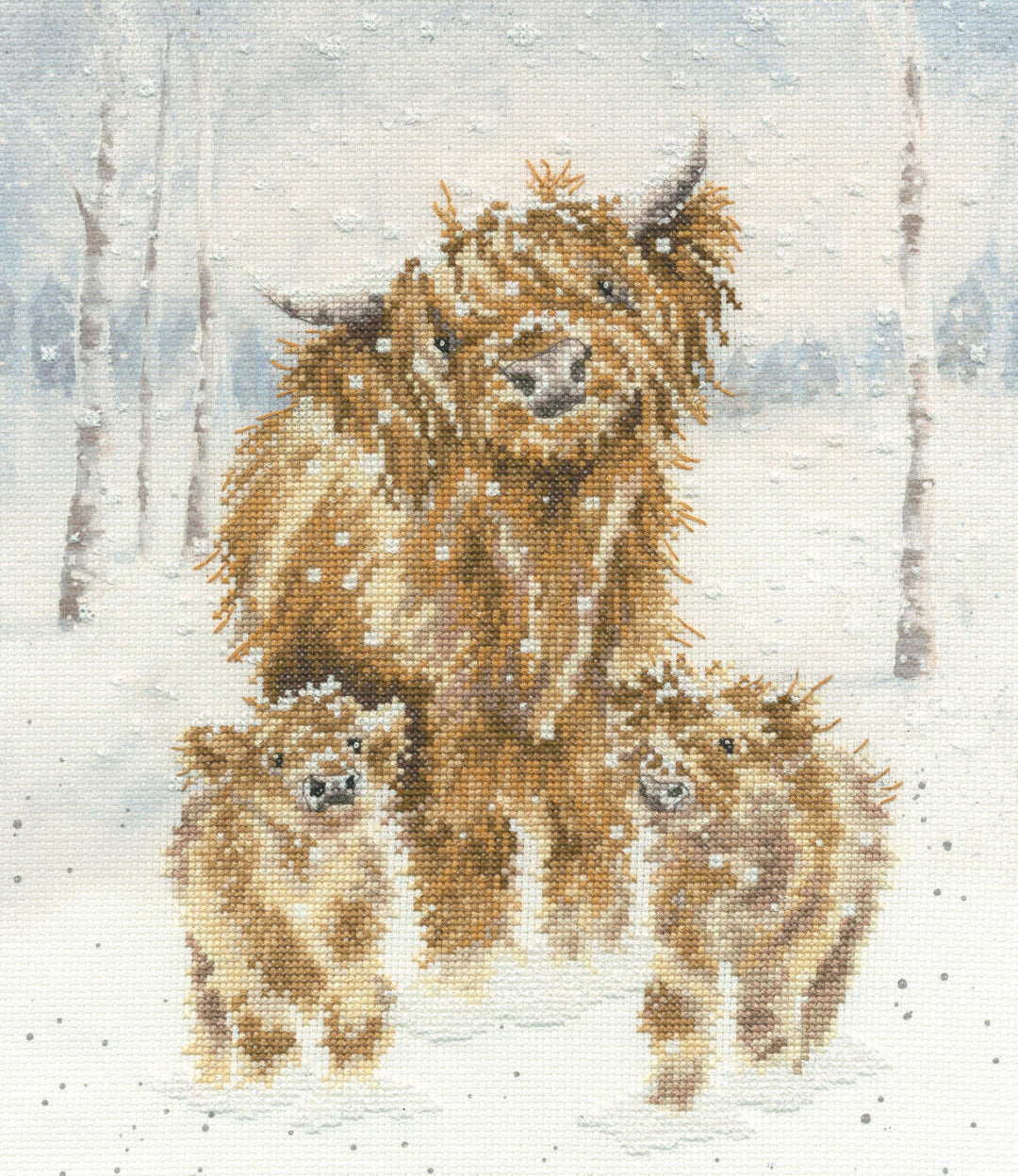 Highland Christmas  XHD128 Counted Cross Stitch Kit
