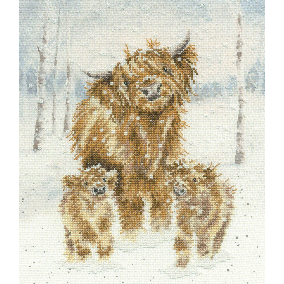 Highland Christmas  XHD128 Counted Cross Stitch Kit