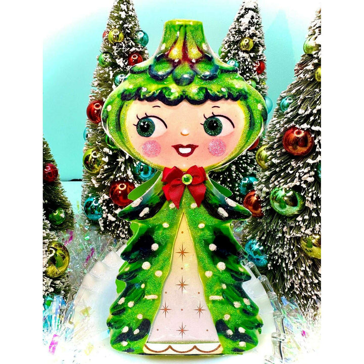 Holly Howard Tree Girl Brooch by Lipstick & Chrome x 50s Vintage Dame – view 5