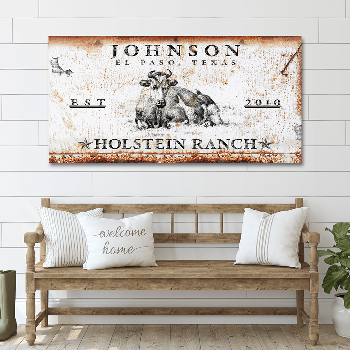 Holstein Ranch Sign