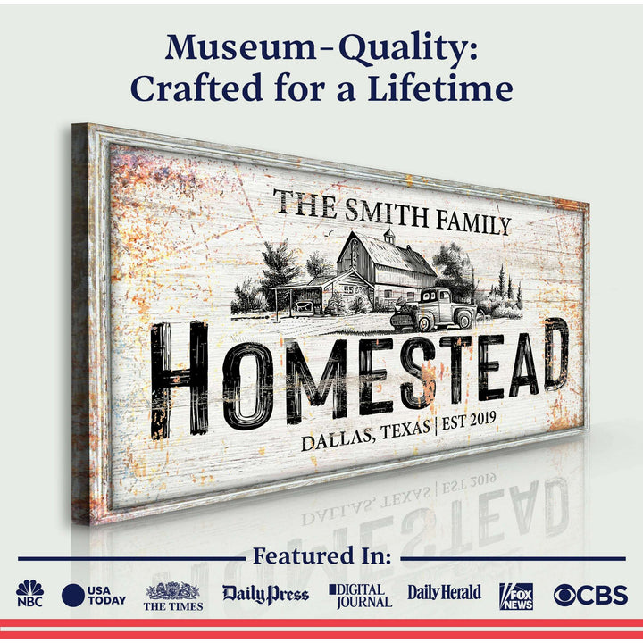 Homestead Sign VIII