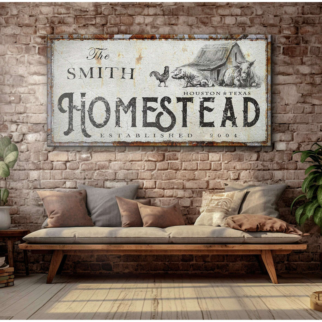 Homestead Sign