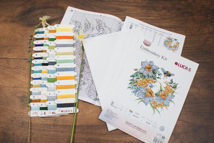 Honey Afternoon CD001L Counted Cross-Stitch Kit