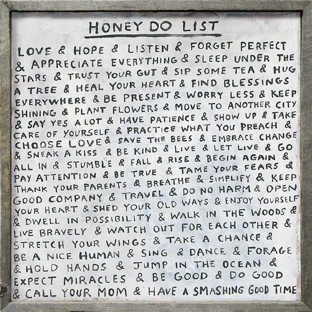 "Honey Do List" Art Print - Quirks!