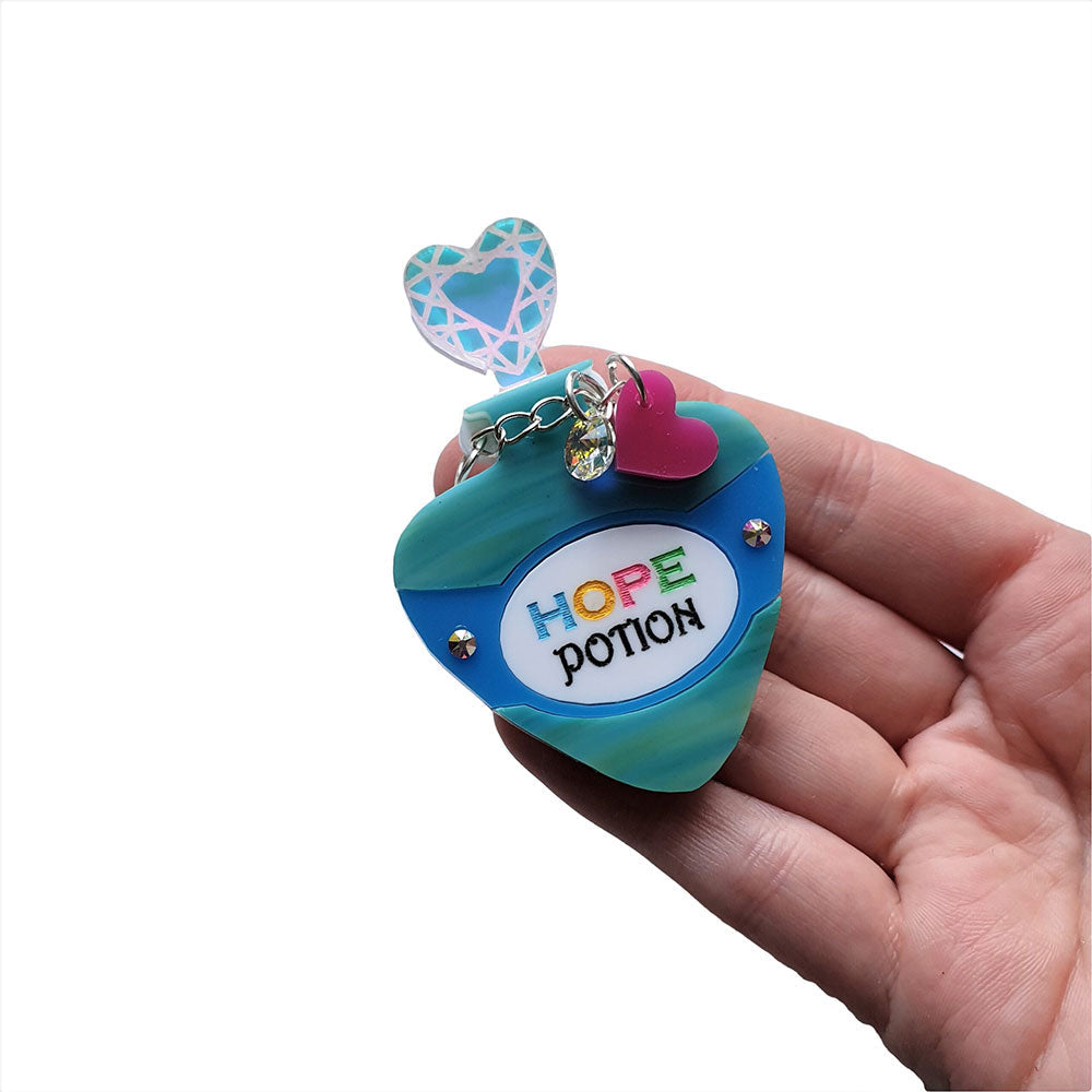 Hope Potion Brooch by Cherryloco Jewellery 3