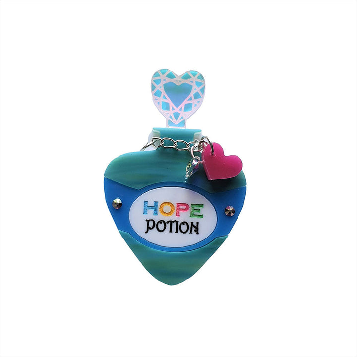 Hope Potion Brooch by Cherryloco Jewellery 1