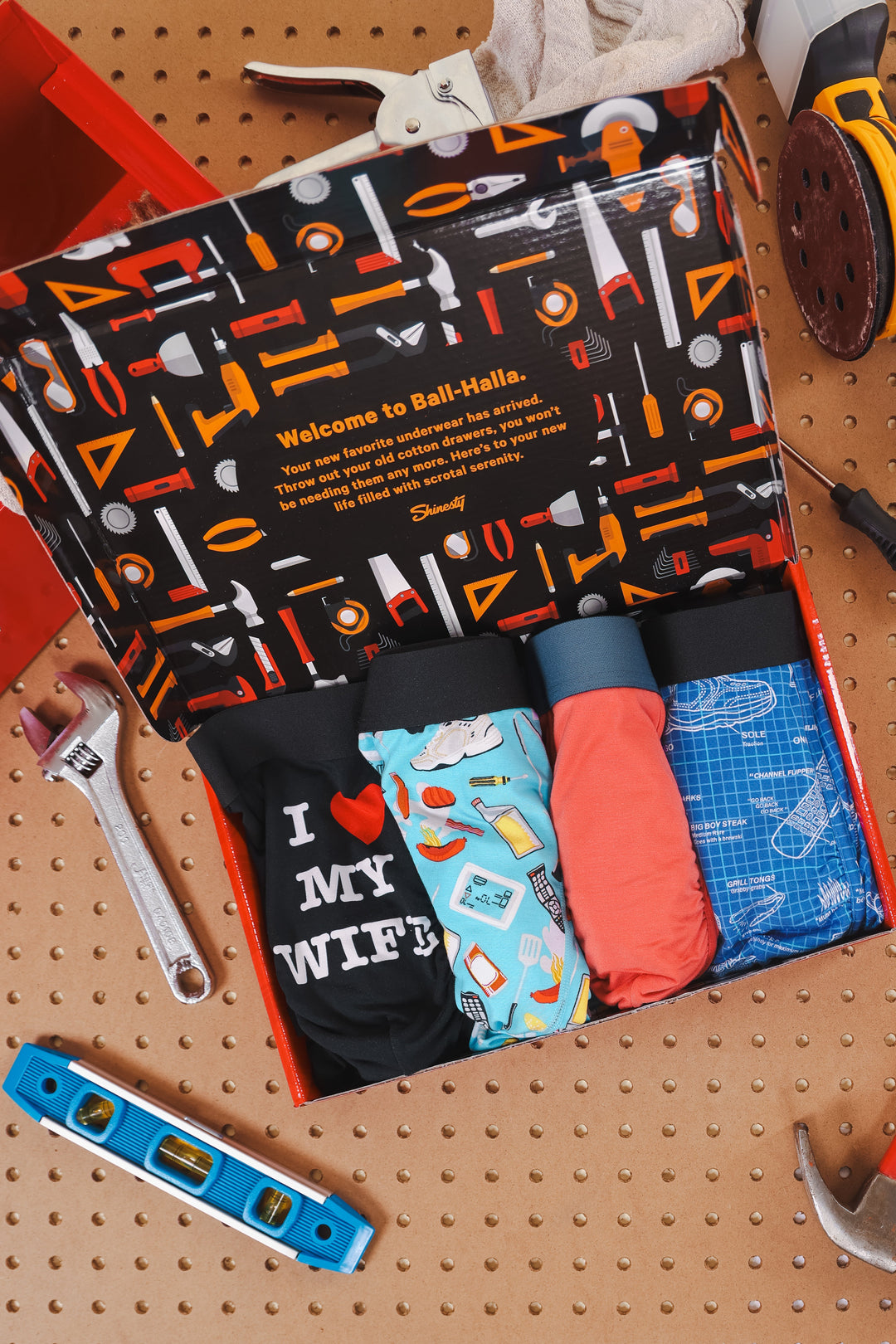 The Man Of The House | Father's Day Build a Ball Hammock® 4 Pack