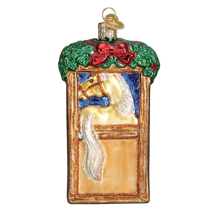 Horse In Stall Ornament