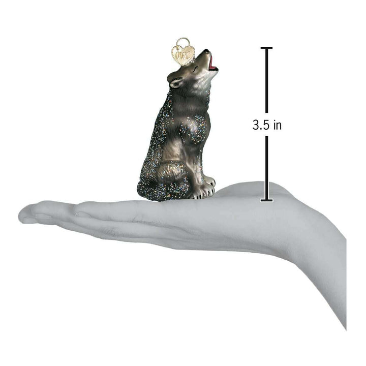 Howling Wolf Ornament