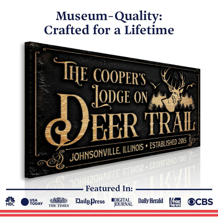 Hunting Lodge Sign