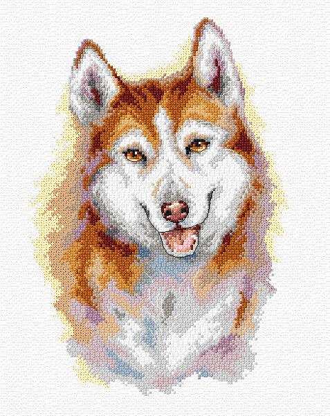 Husky 133CS Counted Cross-Stitch Kit