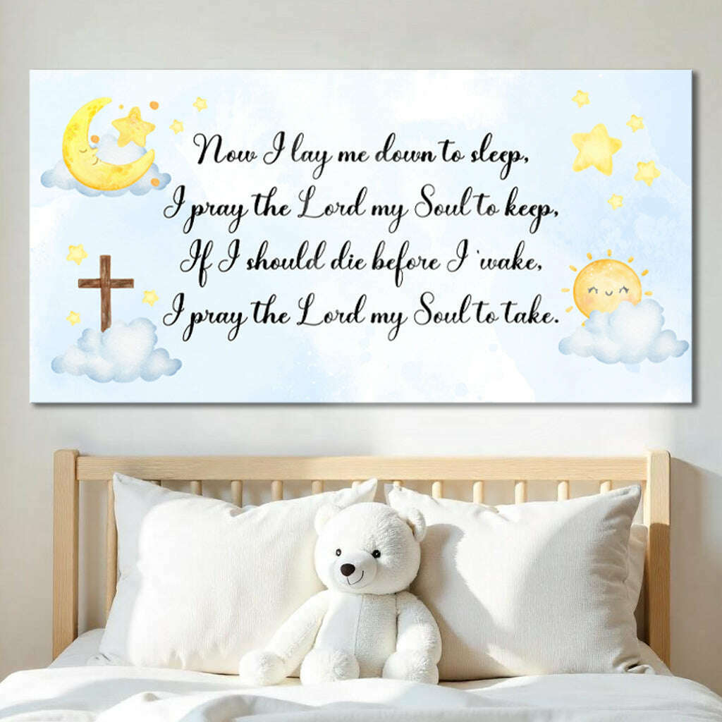 I Lay Me Down To Sleep Faith Sign II