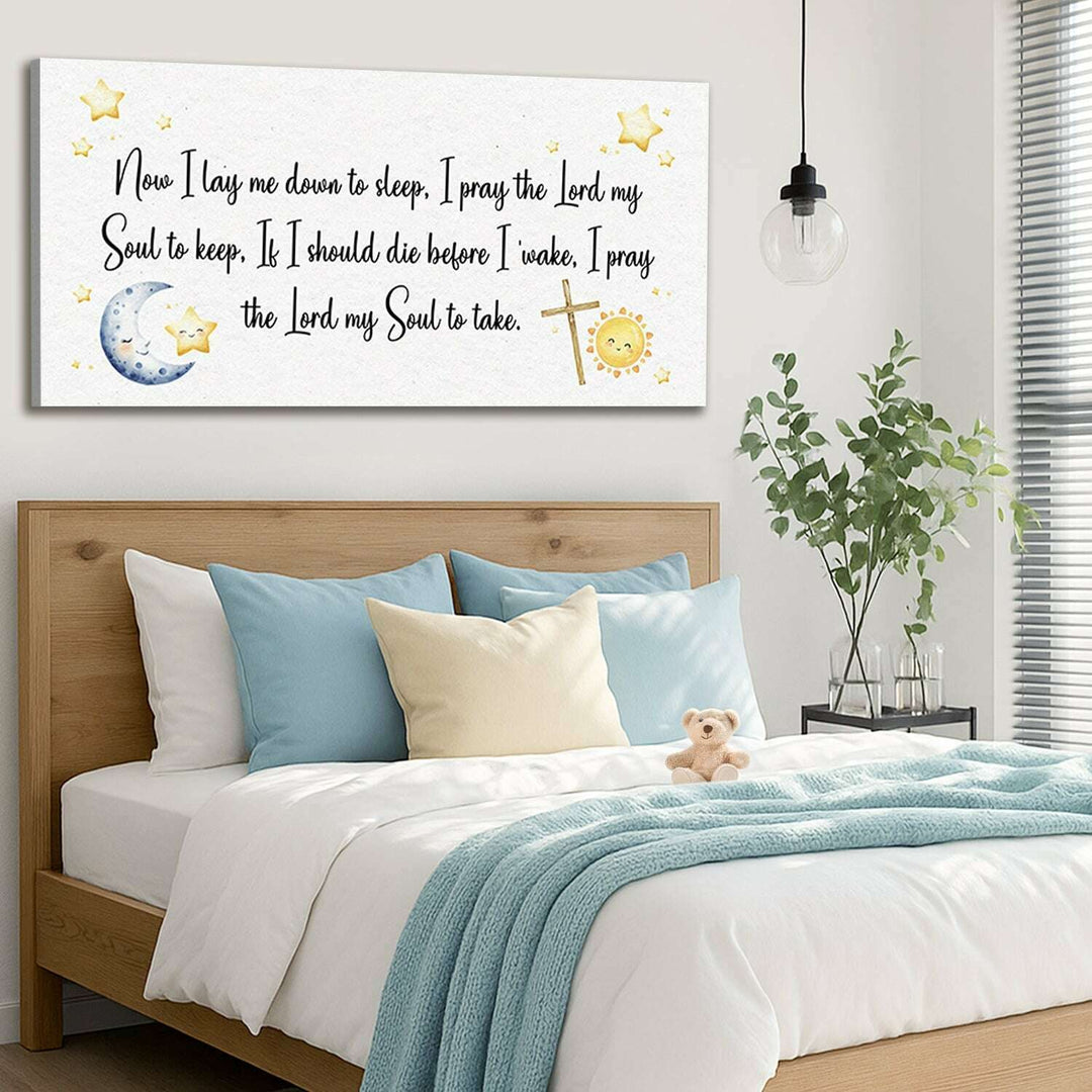 I Lay Me Down To Sleep Faith Sign
