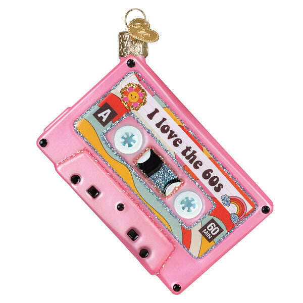 I Love The 60s Ornament