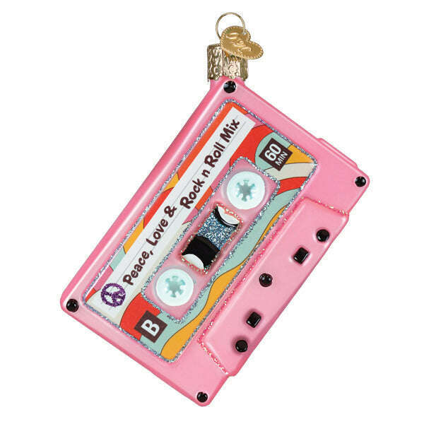 I Love The 60s Ornament