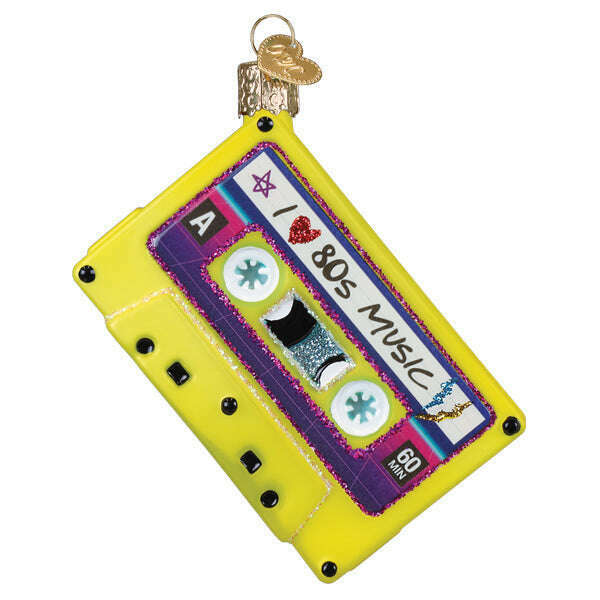 I Love The 80s Ornament