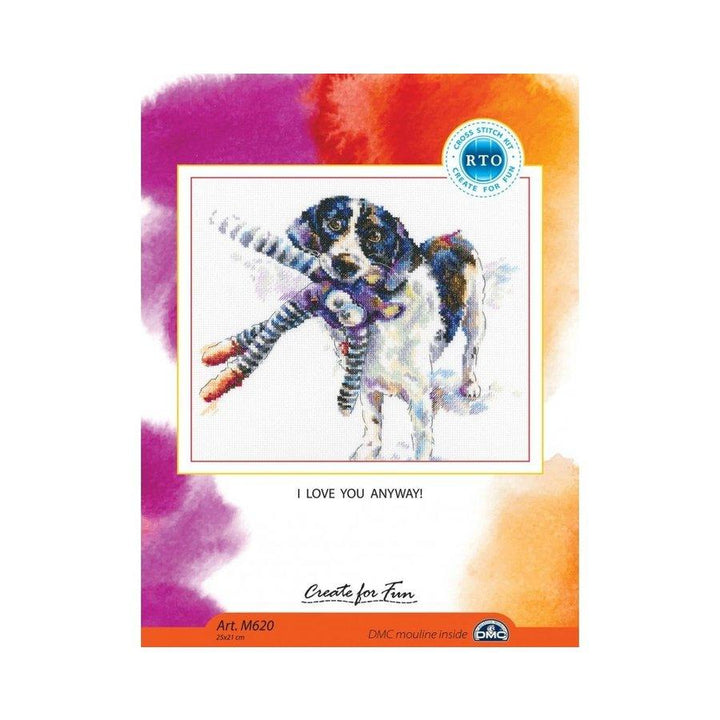 I love you anyway! M620 Counted Cross Stitch Kit