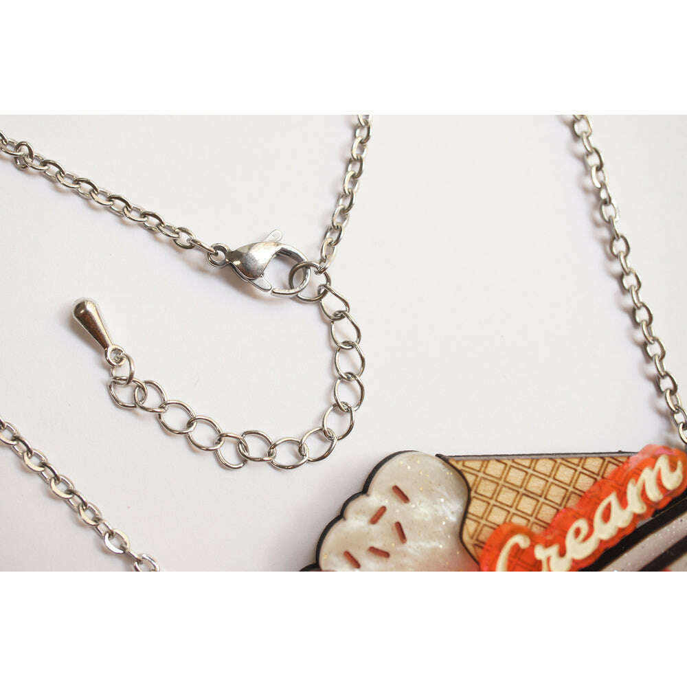 Ice Cream Truck Necklace by Laliblue 3