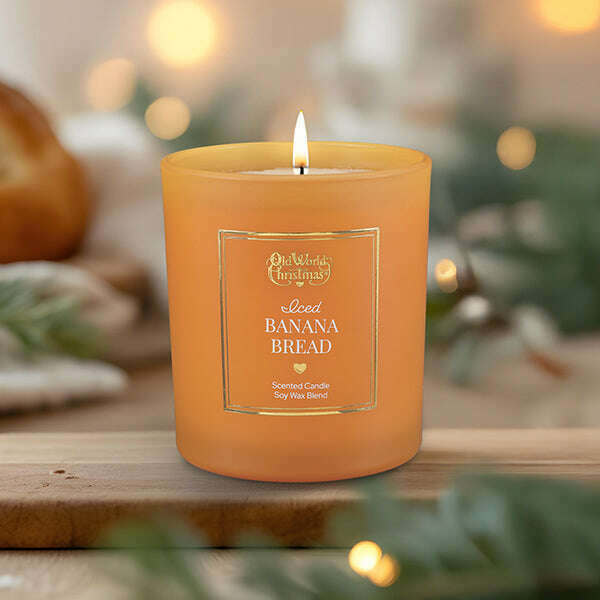 Iced Banana Bread Candle