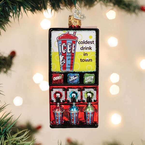 Icee Machine Ornament