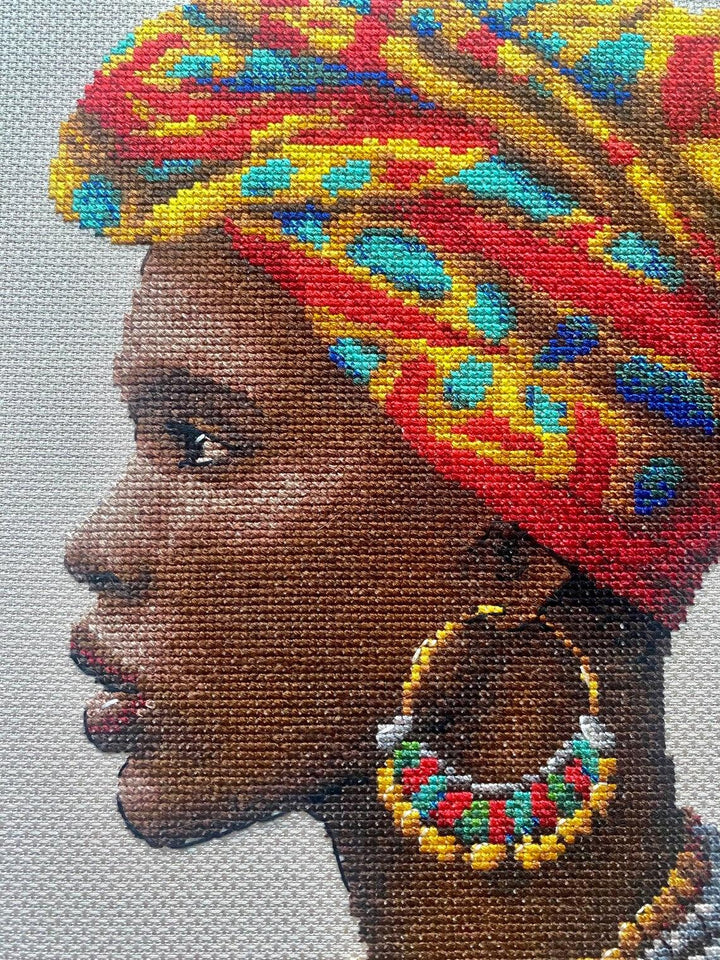 Amazing Women. Africa R2164 Counted Cross Stitch Kit