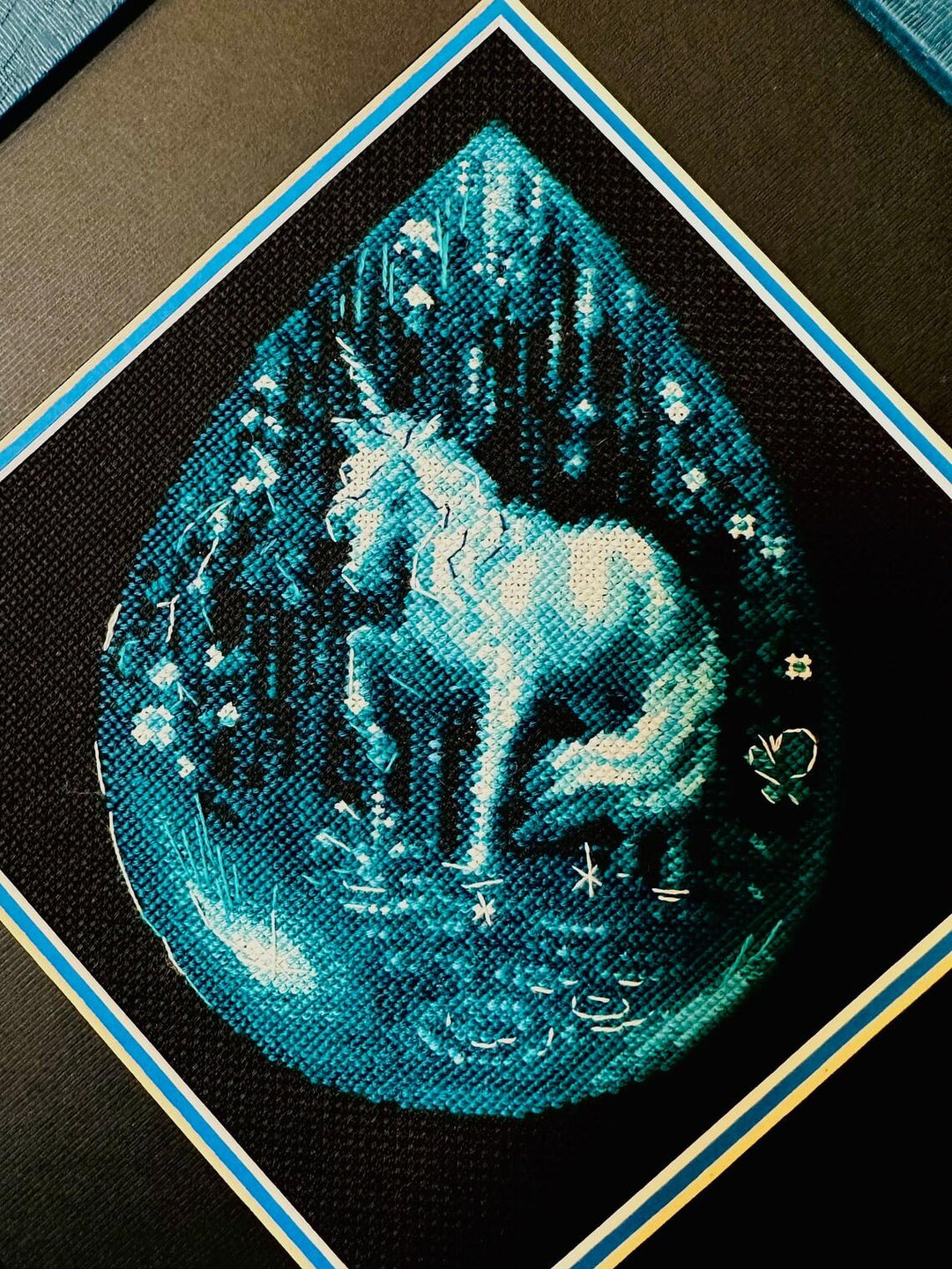 Unicorn Tear R2161 Counted Cross Stitch Kit