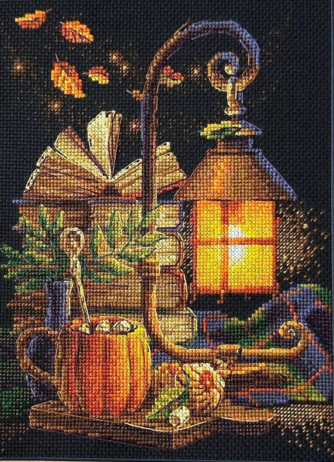 Cozy Autumn R2146 Counted Cross Stitch Kit