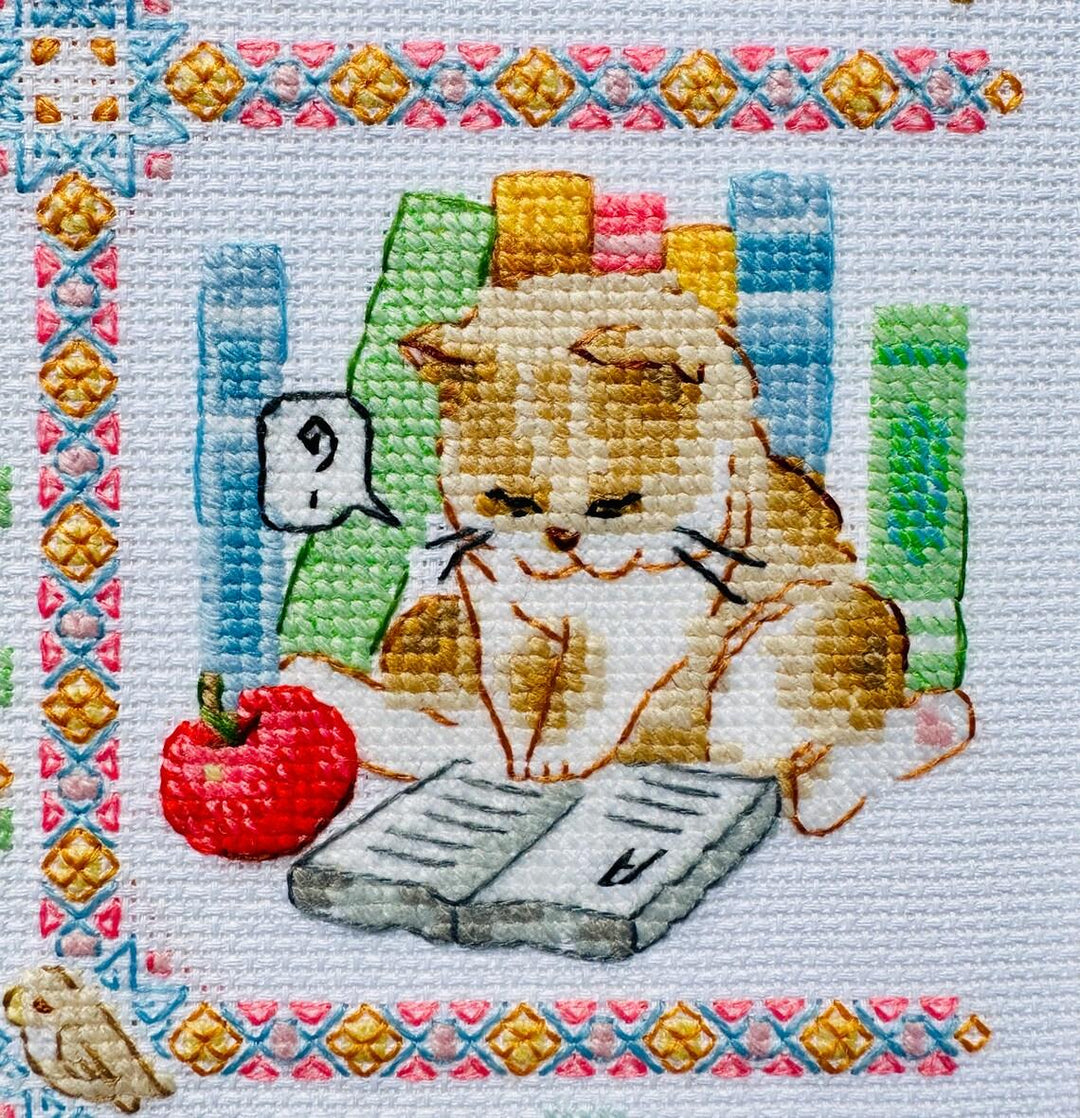 Cat Calendar R2136 Counted Cross Stitch Kit