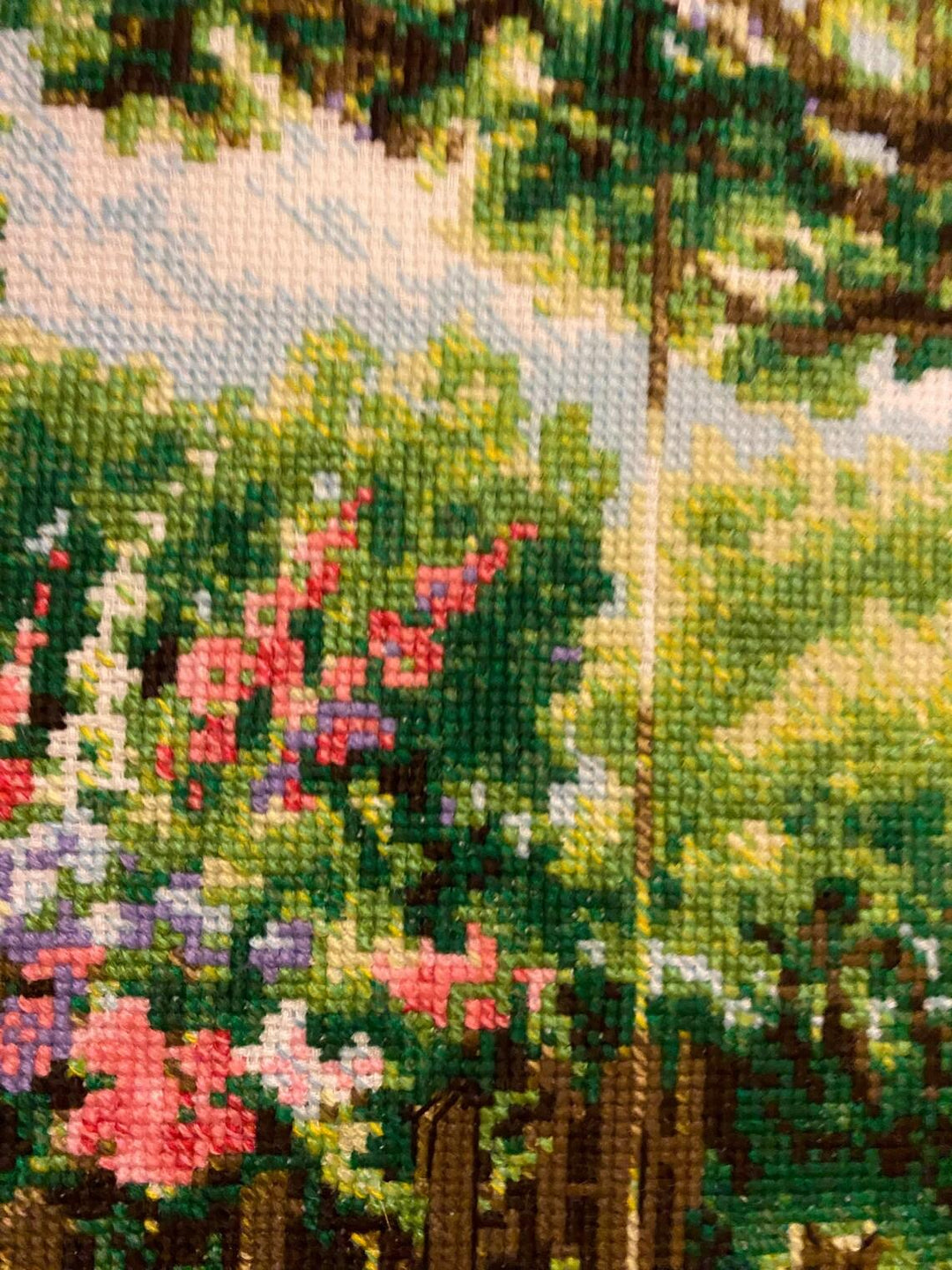Garden Swing R2114 Counted Cross Stitch Kit