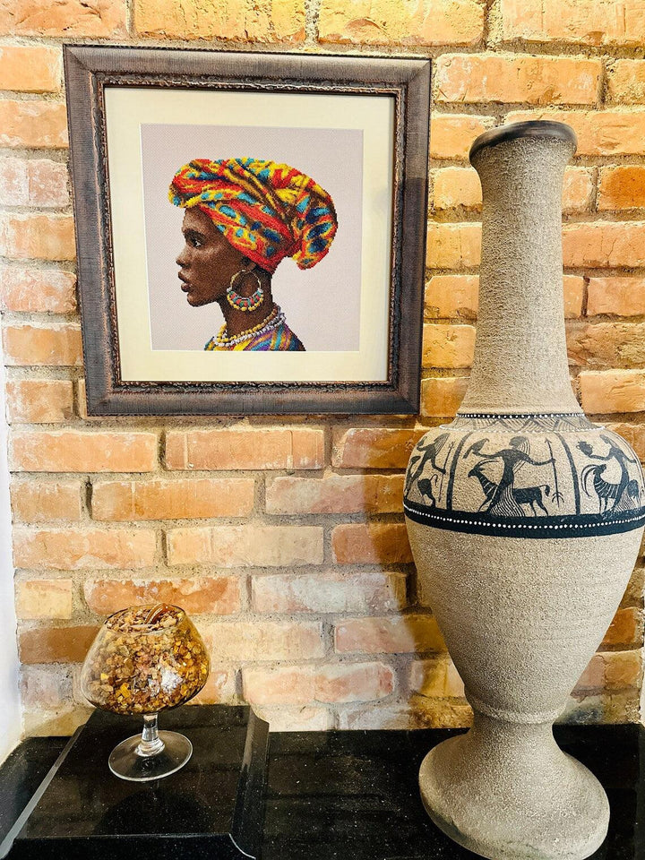 Amazing Women. Africa R2164 Counted Cross Stitch Kit