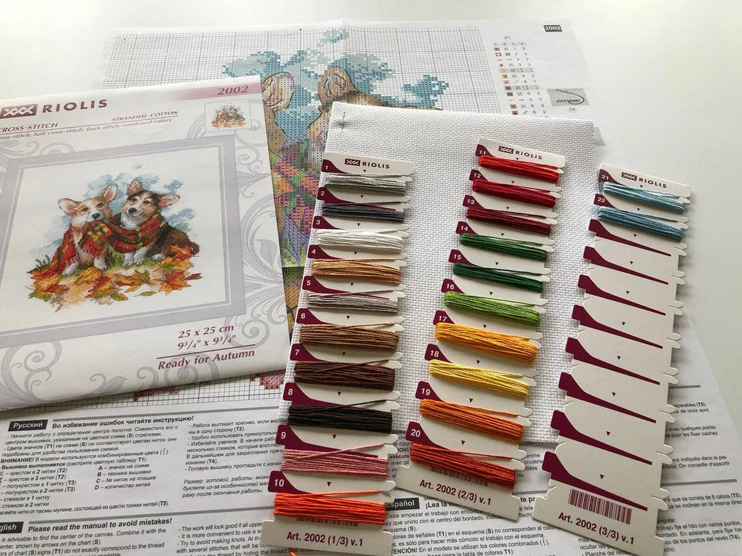 Ready for Autumn R2002 Counted Cross Stitch Kit