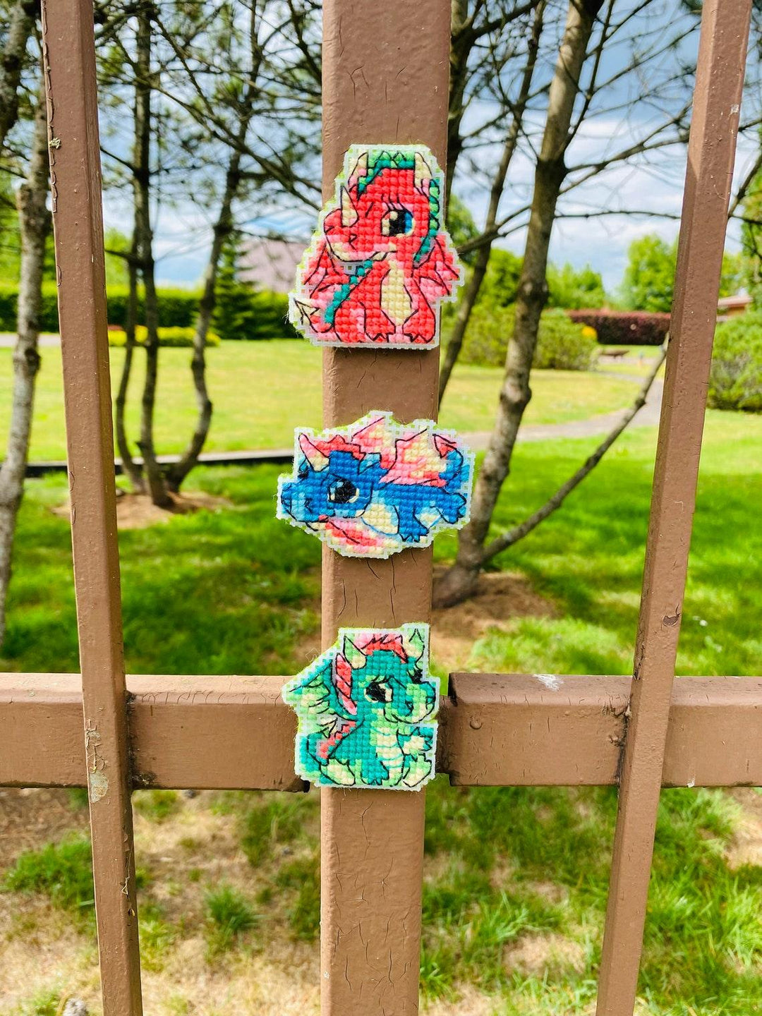 Little Dragons R2145AC Counted Cross Stitch Kit